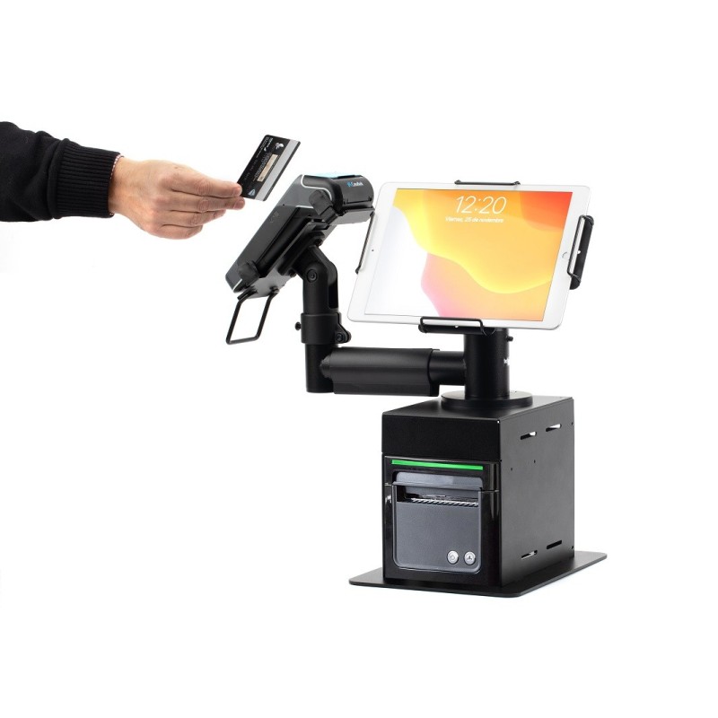 Kiosco Compacto Autopedido y Autopago Impresora Cubierta