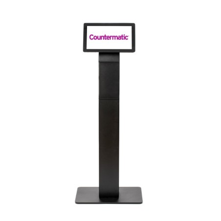 Kiosque Point d'information au sol pour écrans de 15" ou tablettes