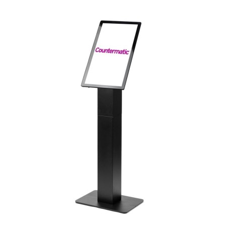 Kiosque Point d'information au sol pour écrans de 21"