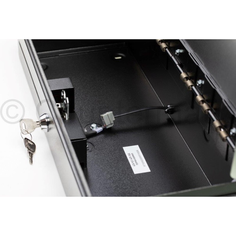 Cajón portamonedas Flip Top 460 tapa acero inoxidable